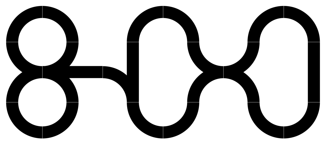 bi-directional loop with figure 8 trap loop